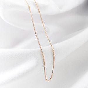 CADENA VENECIANA 45CM-1MM SEMIGRUESA