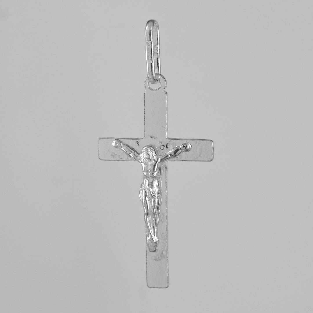DIJE CRUZ CRISTO PLANA MEDIANA