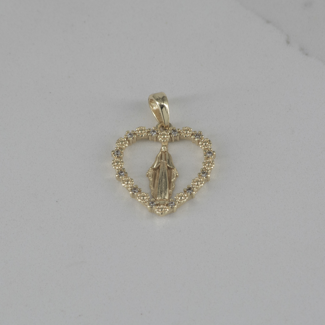 DIJE MILAGROSA CORAZON CHISPAS