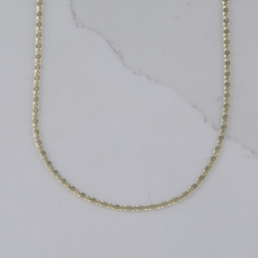 CADENA CARACOL 1.5MM-45CM