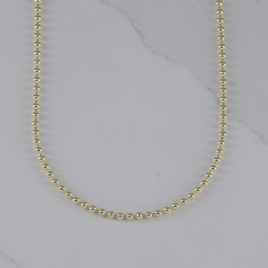CADENA MILITAR 2MM-60CM