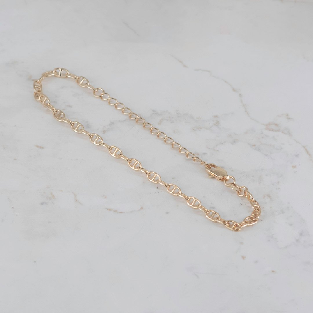 PULSERA ESCALERA CRUZADA 3.5MM