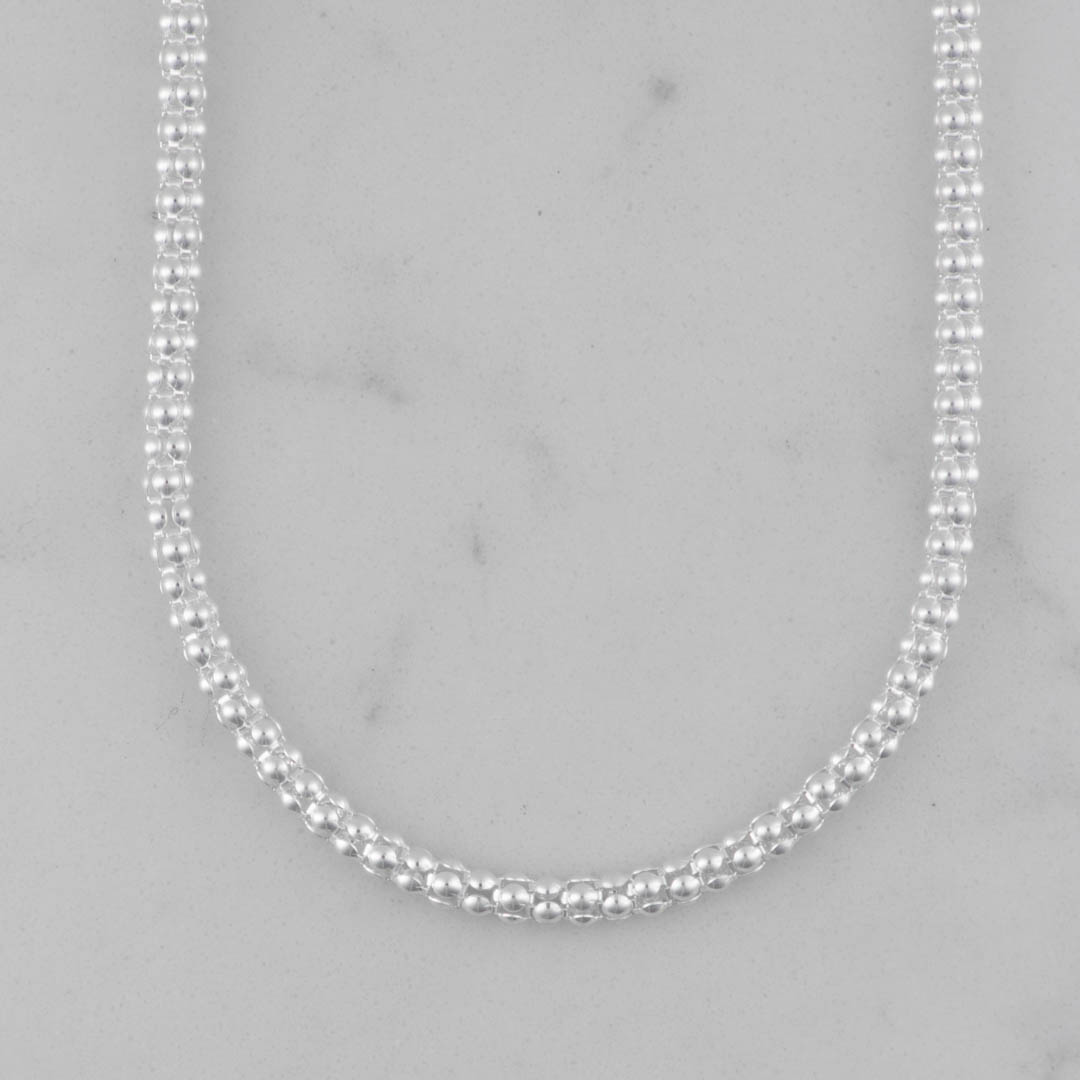 CADENA CILINDRO BOLITAS 3MM-50CM